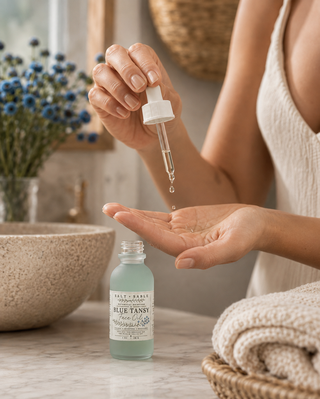 Blue Tansy Botanical Face Oil