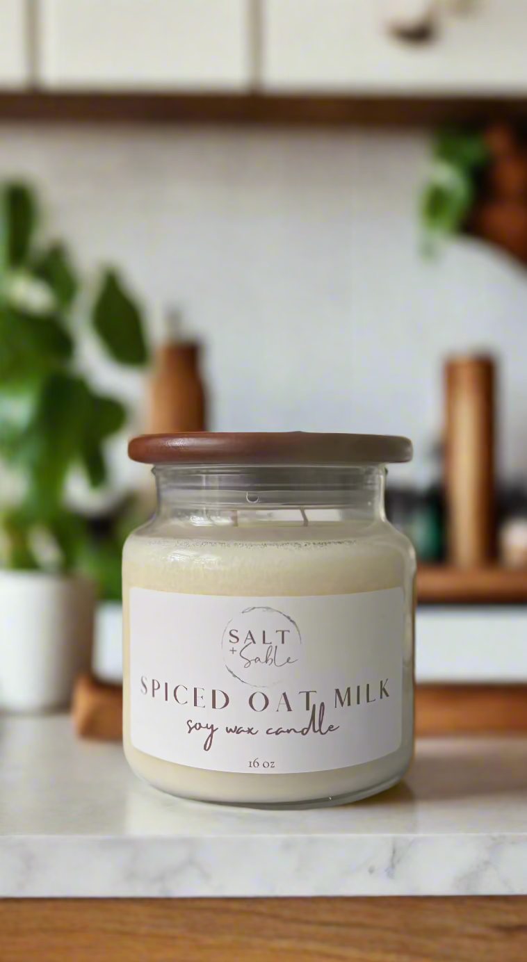 Spiced Oat Milk Apothecary Candle