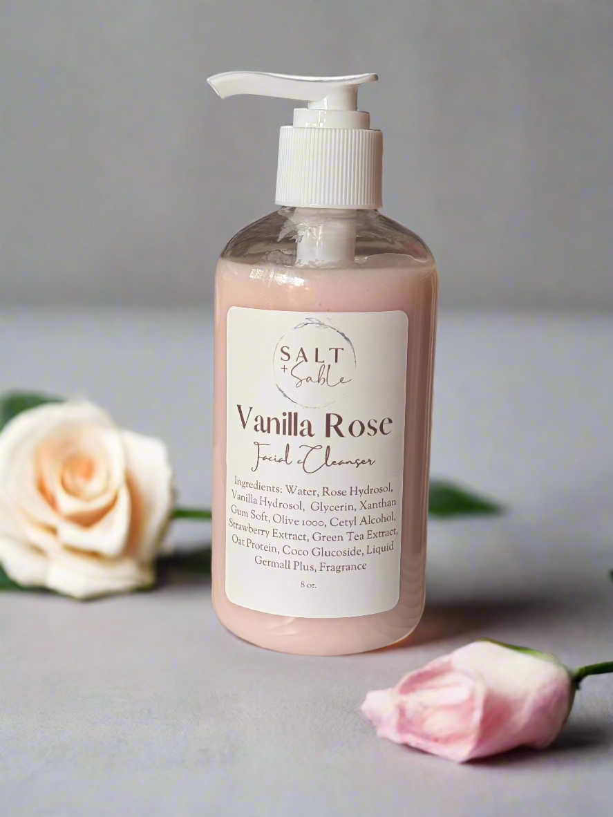 Vanilla Rose Facial Cleanser