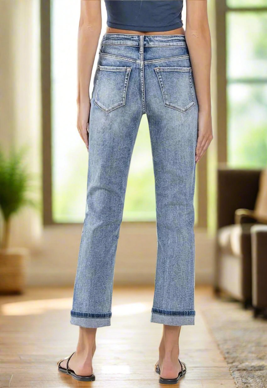 Aspen High Rise Boyfriend Jean