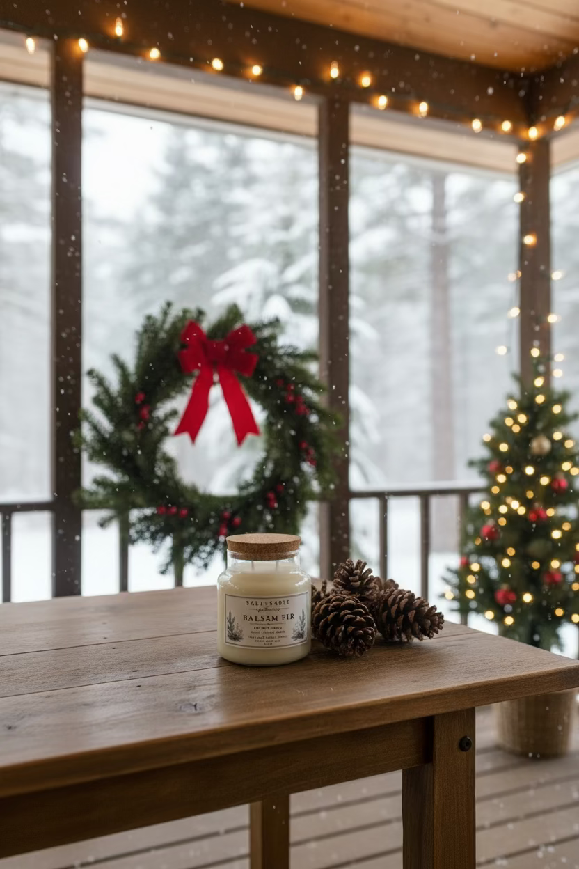 Balsam Fir Apothecary Candle