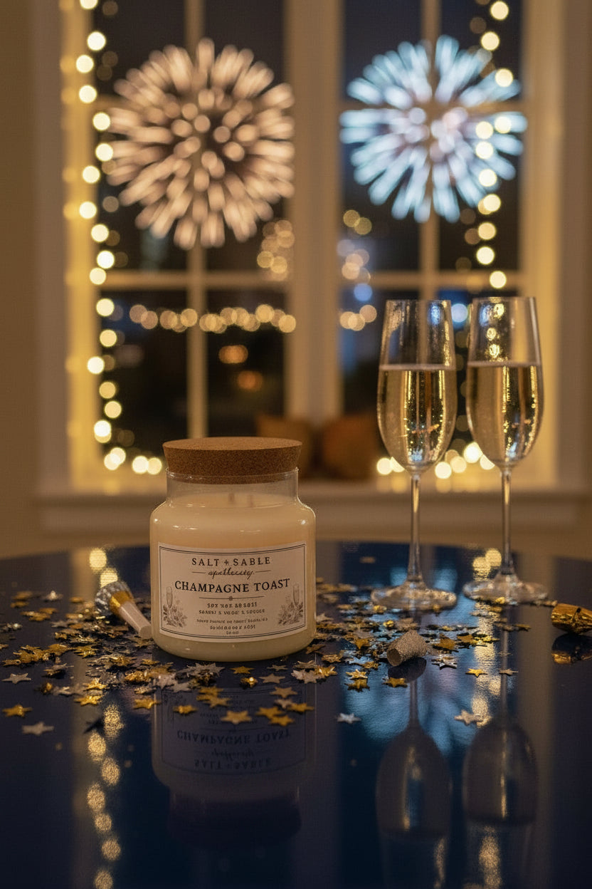Champagne Toast Apothecary Candle