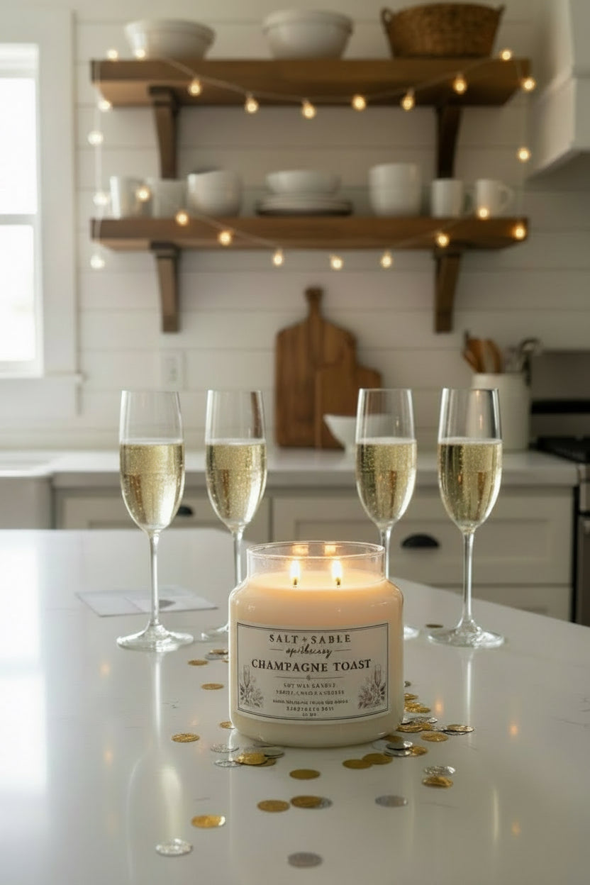Champagne Toast Apothecary Candle