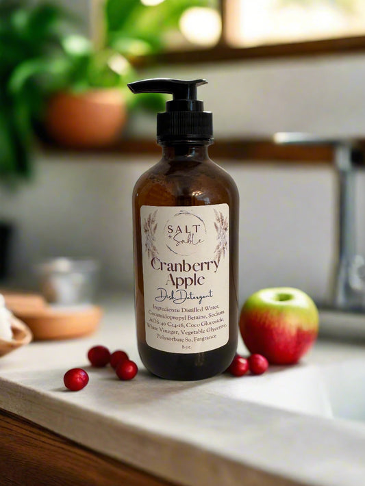 Cranberry Apple Dish Detergent