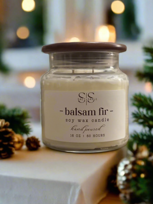 Balsam Fir Apothecary Candle