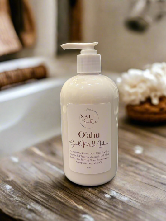 O'ahu Goat Milk Lotion