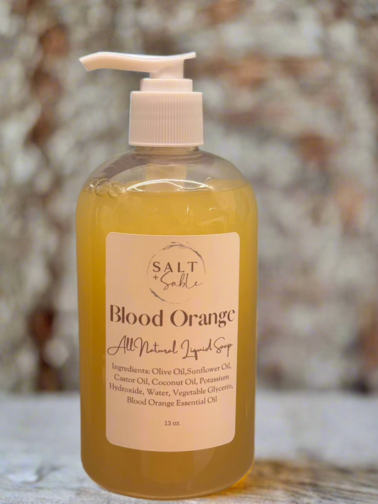 Blood Orange All Natural Liquid Soap