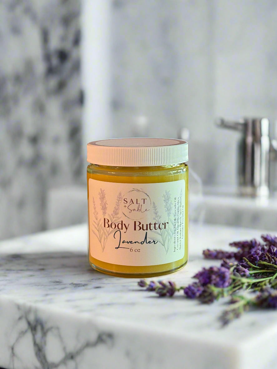 All Natural Lavender Body Butter