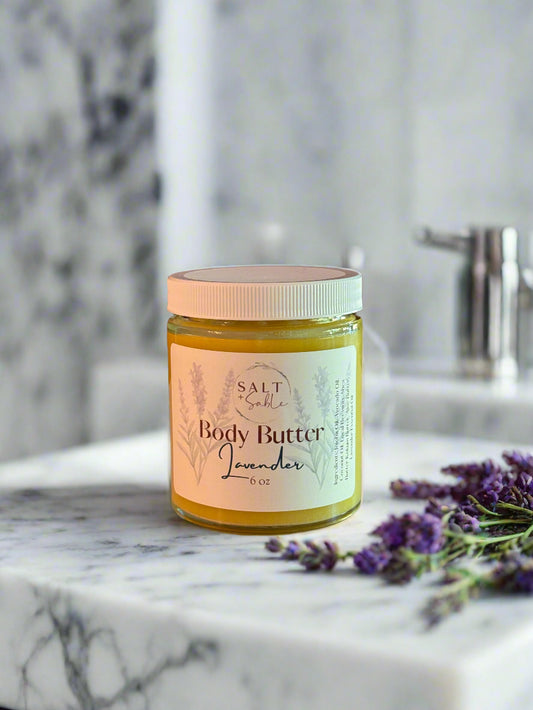 All Natural Lavender Body Butter