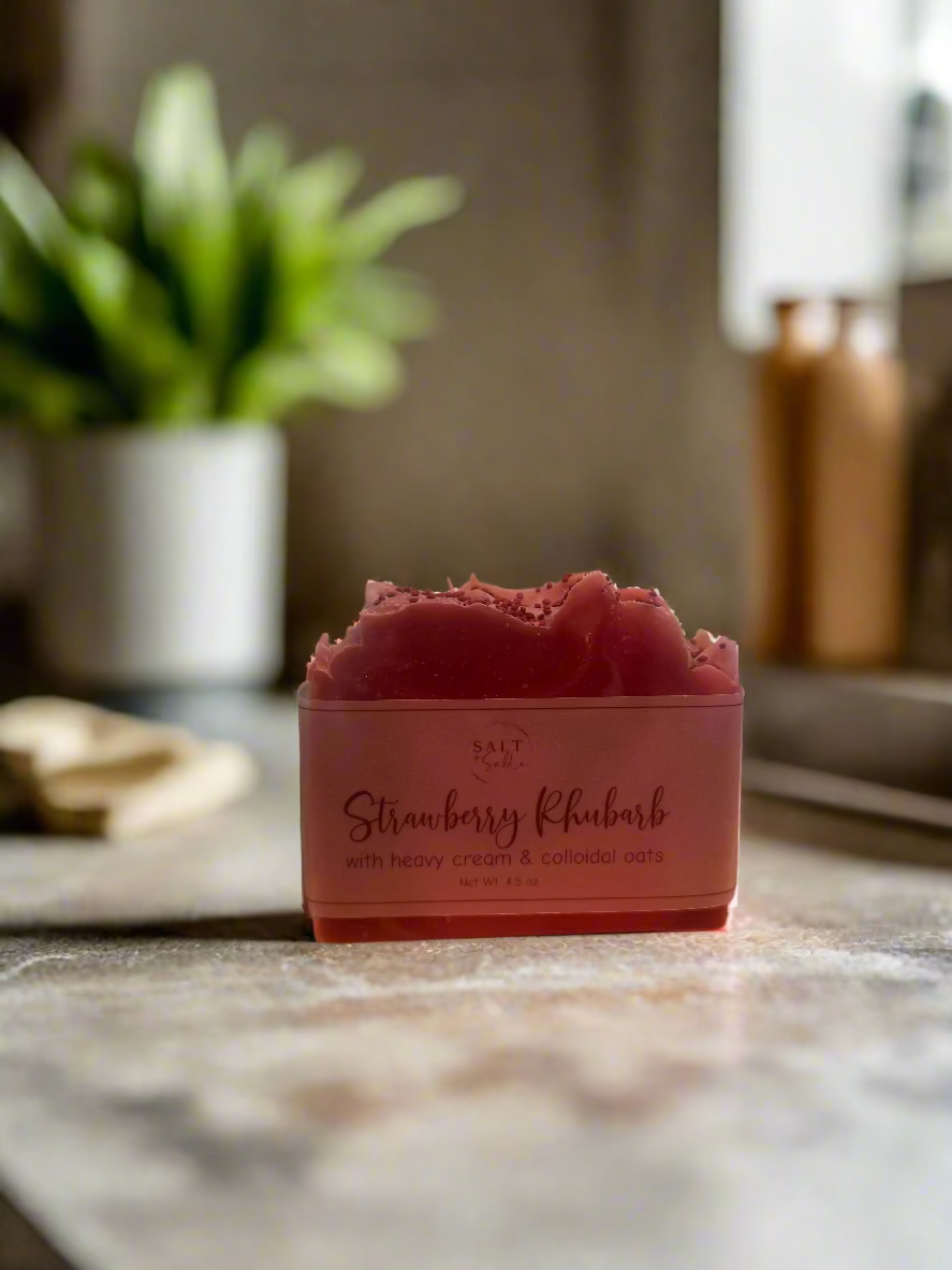 Strawberry Rhubarb Artisan Soap