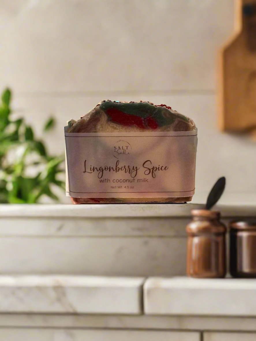 Lingonberry Spice Artisan Soap