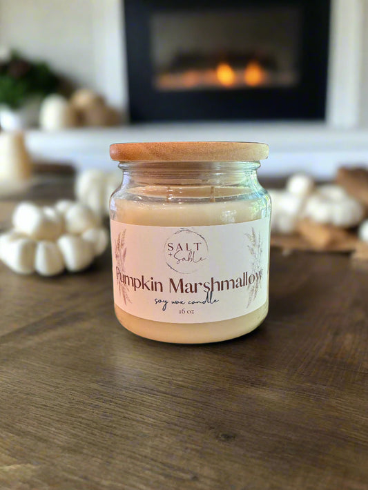 Pumpkin Marshmallow Apothecary Candle