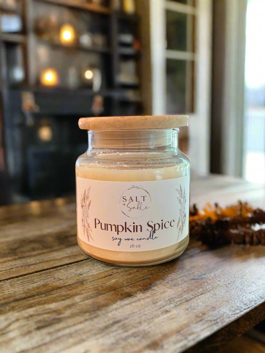 Pumpkin Spice Apothecary Candle