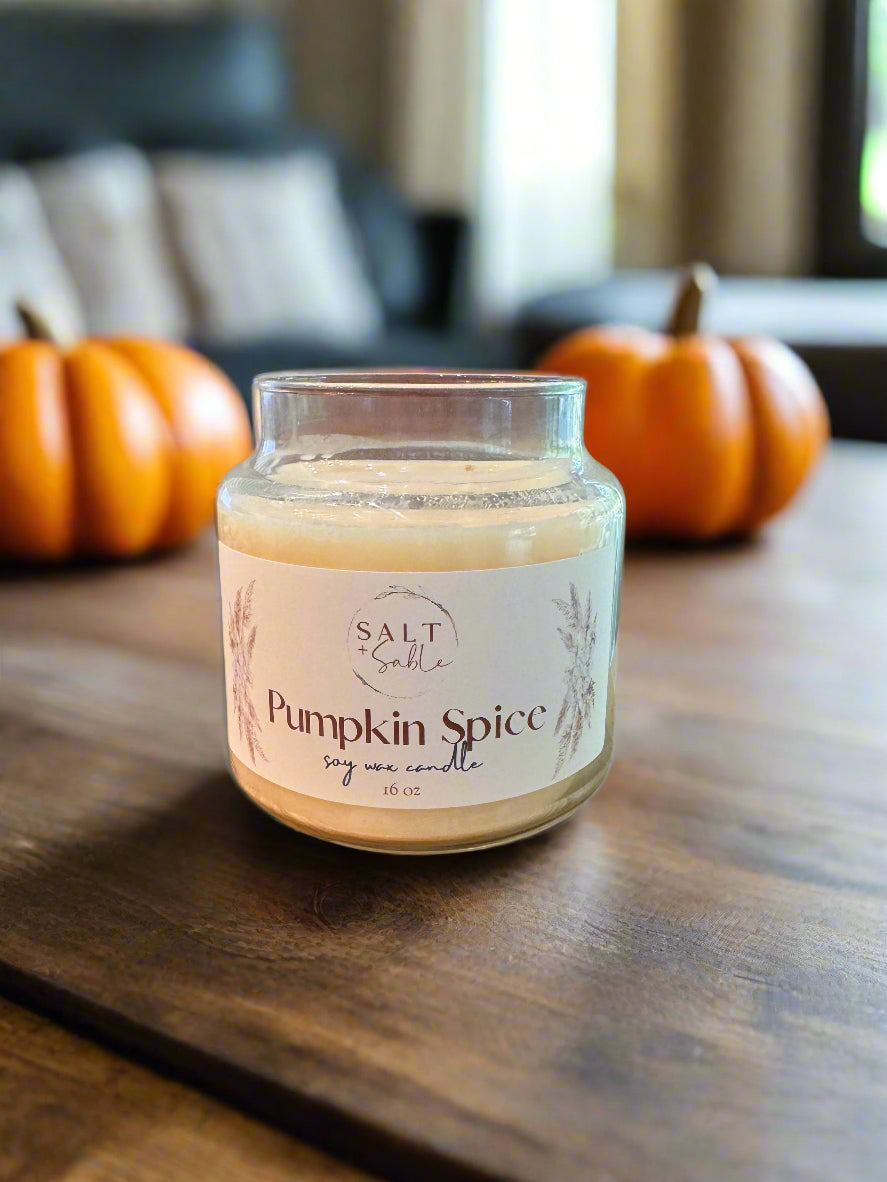 Pumpkin Spice Apothecary Candle