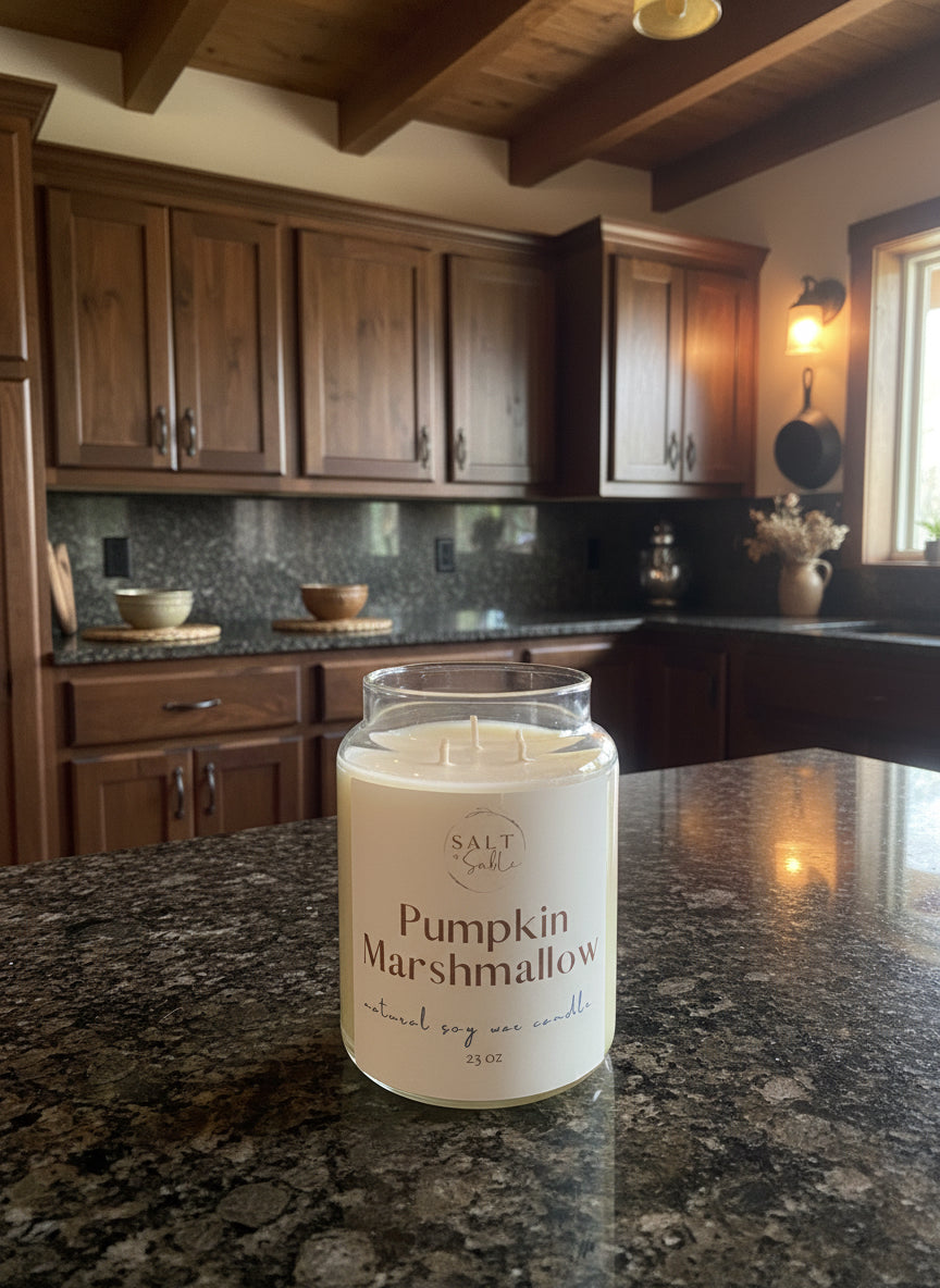 Pumpkin Marshmallow Apothecary Candle