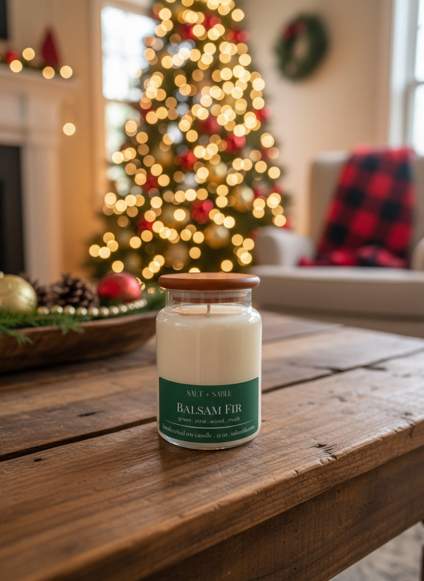 Balsam Fir Apothecary Candle