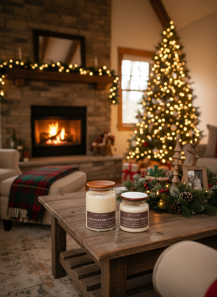 Lingonberry Spice Apothecary Candle