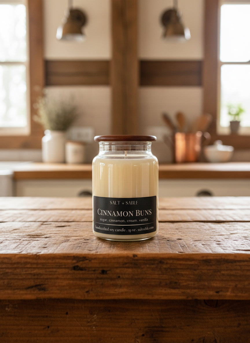 Cinnamon Buns Apothecary Candle