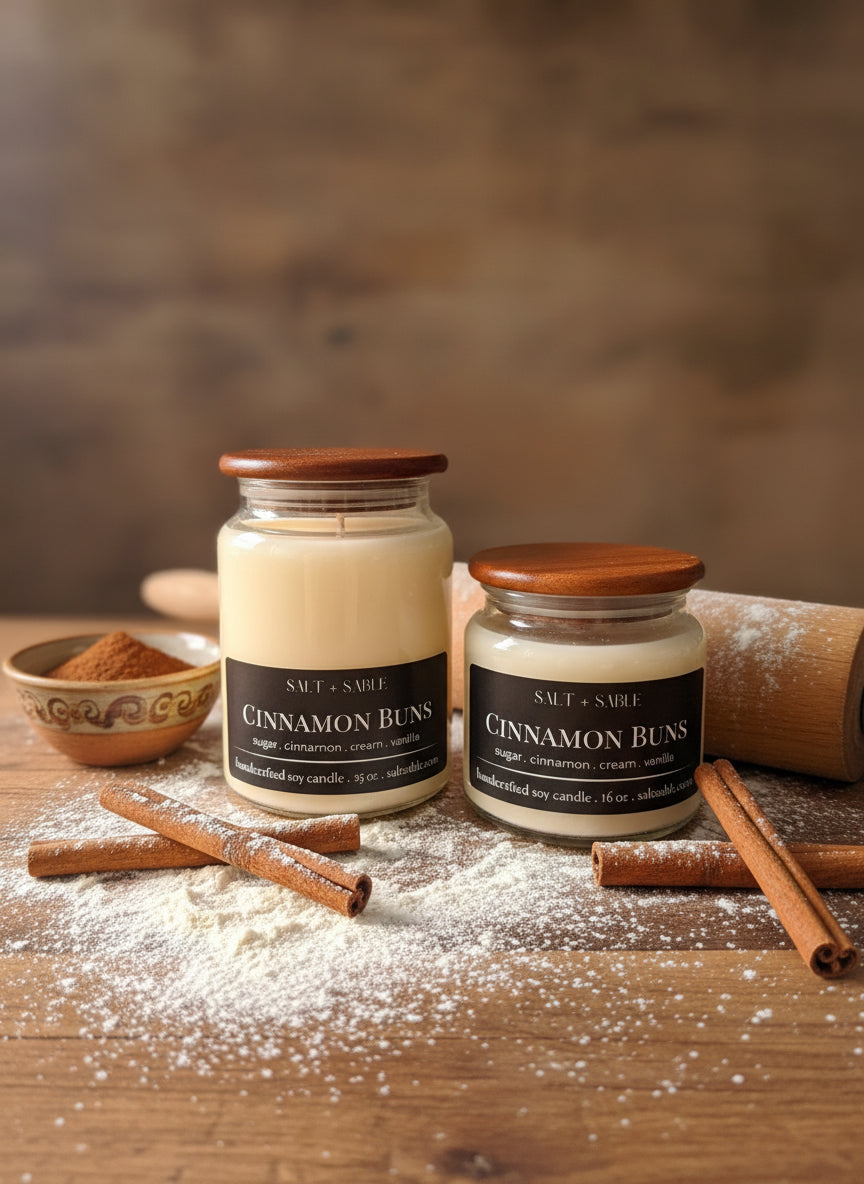 Cinnamon Buns Apothecary Candle