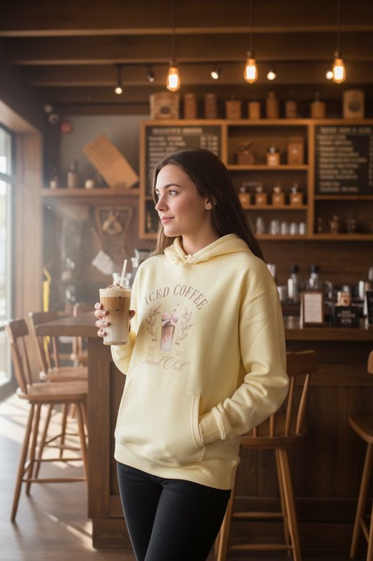 Iced Coffee Social Club Hooded Sweatshirt