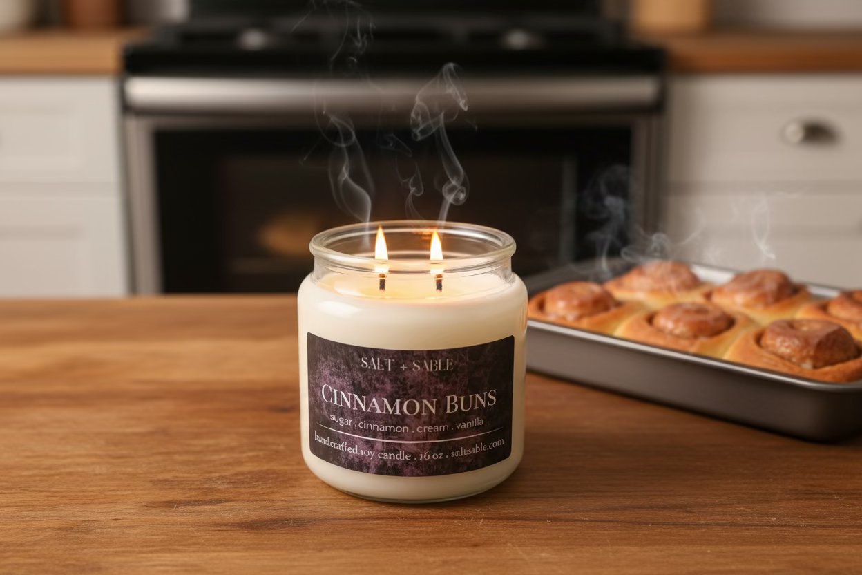 Cinnamon Buns Apothecary Candle