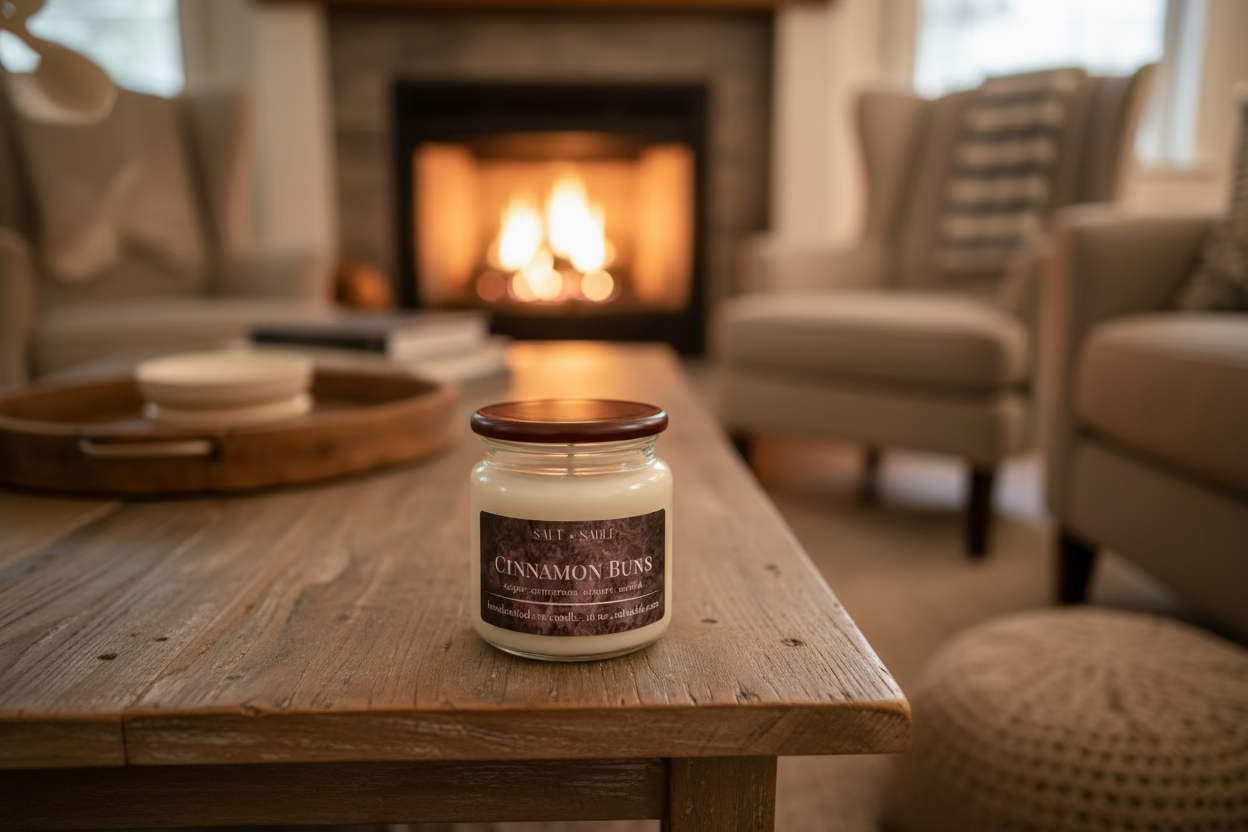 Cinnamon Buns Apothecary Candle