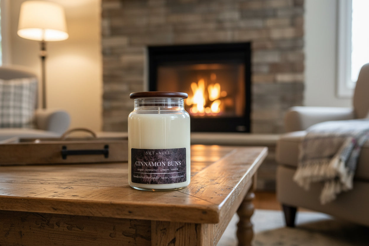 Cinnamon Buns Apothecary Candle