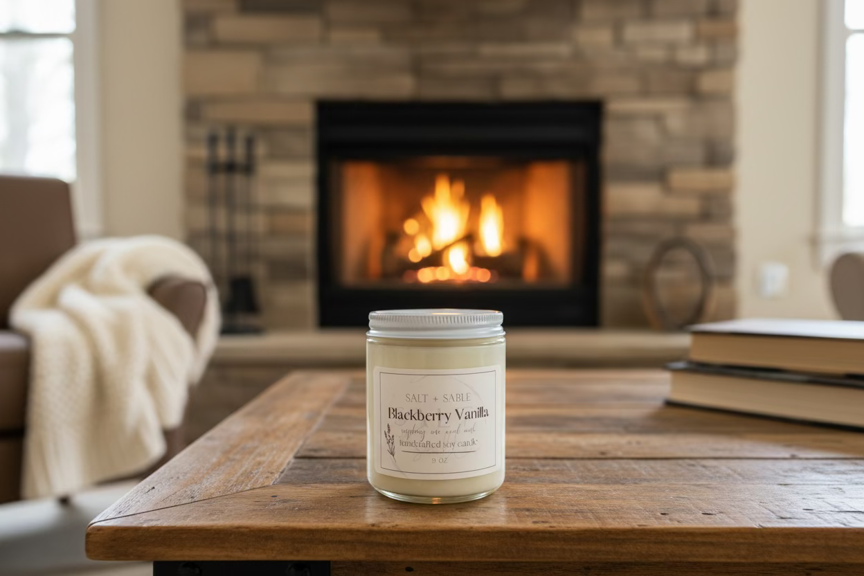 9 oz Glass Jar Candle