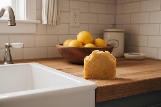 Lemon Poppy Soap