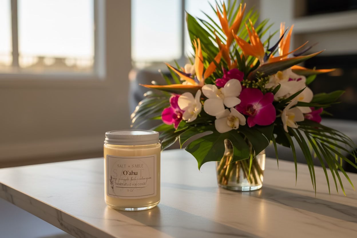 9 oz Glass Jar Candle