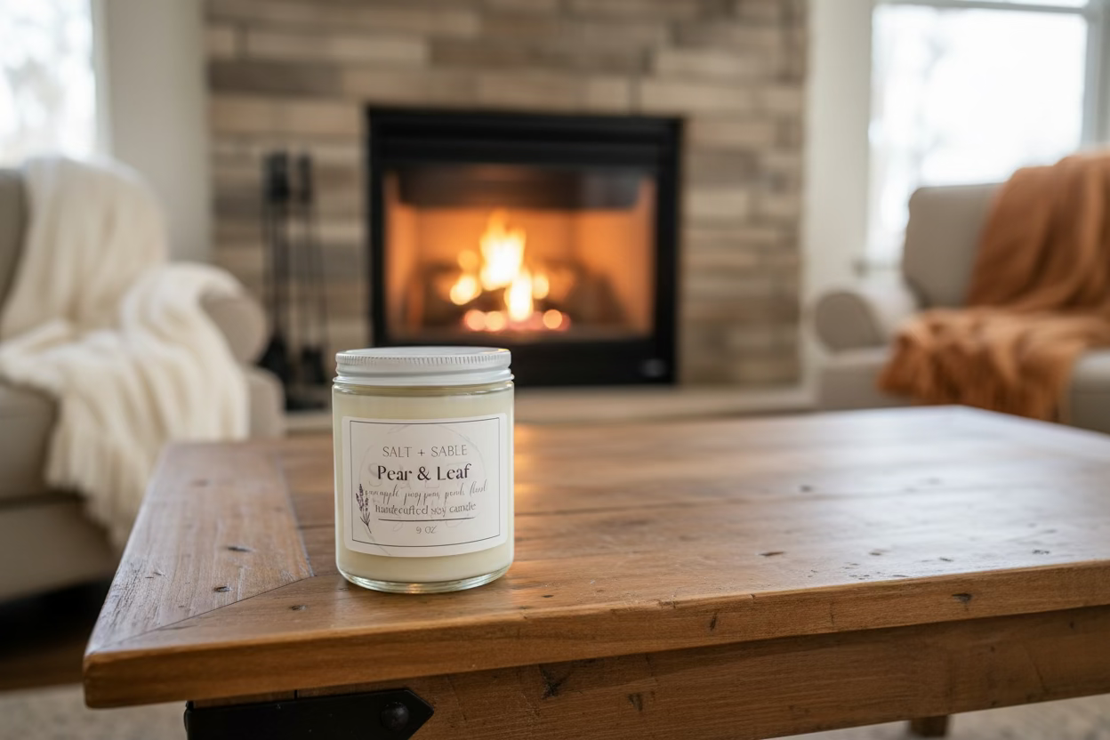 9 oz Glass Jar Candle