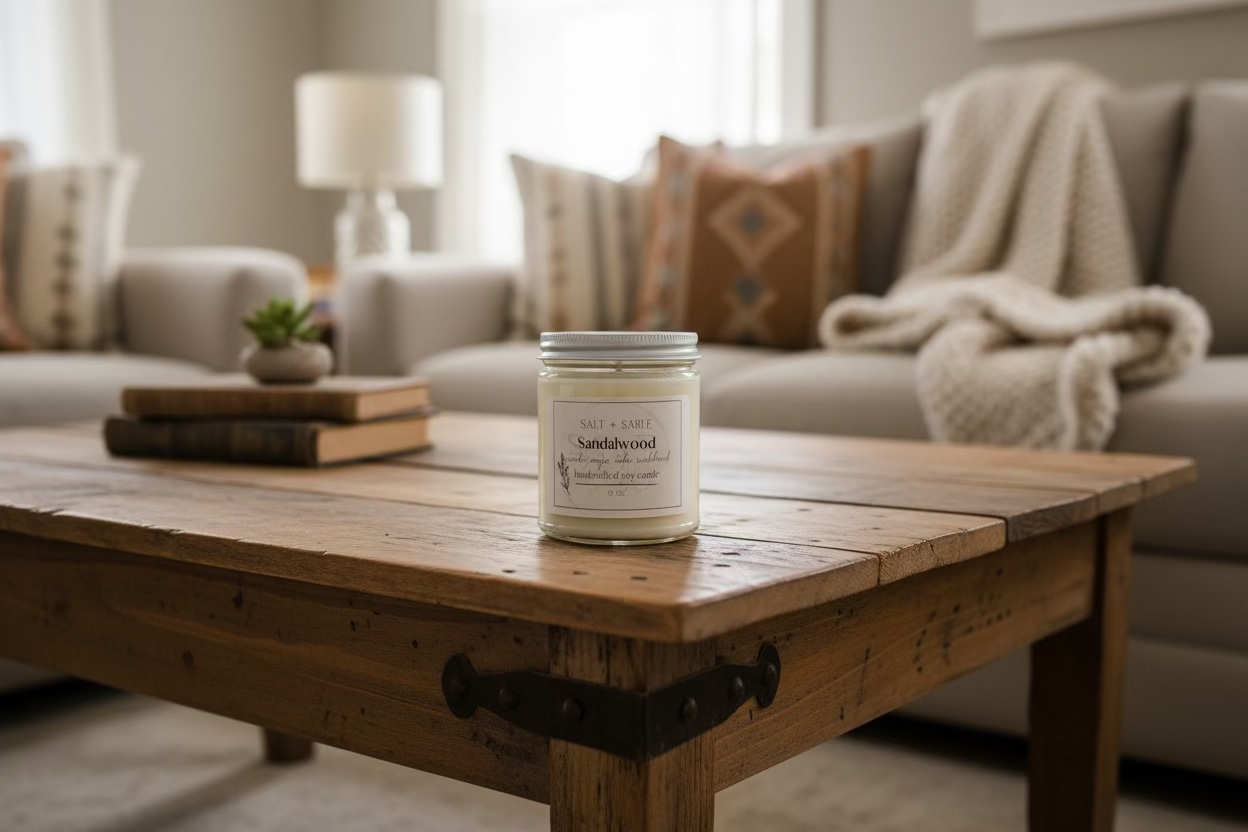9 oz Glass Jar Candle